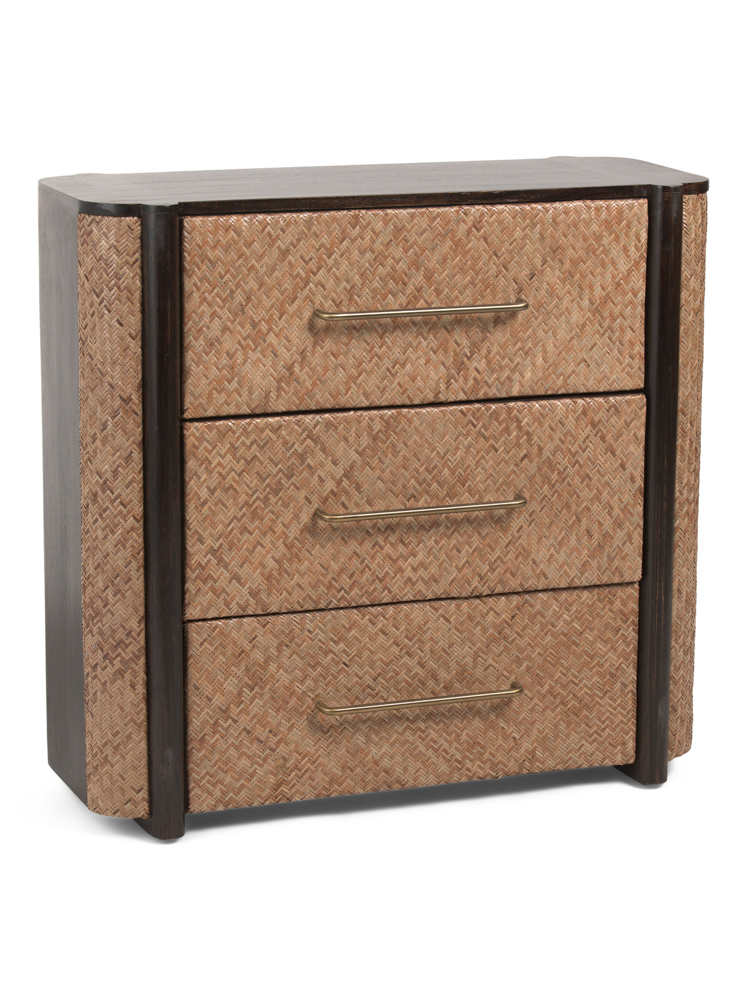 35x34 Havana Weave 3 Drawer Chest | TJ Maxx