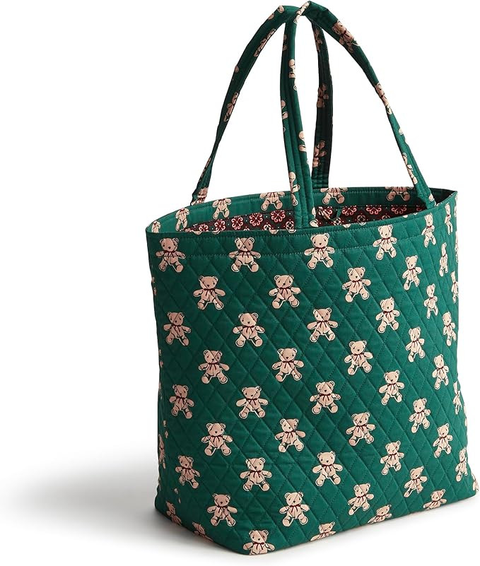 Vera Bradley Women's Premium Cotton Marston Grand Tote Bag | Amazon (US)