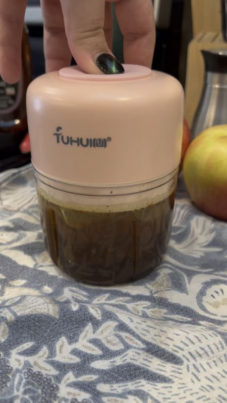 This mini blender is so handy for making homemade salad dressings! It’s easy to clean, too, and charges with a USB.

#LTKfindsunder50 #LTKGiftGuide #LTKhome