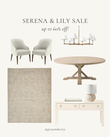 Neutral Dining room - Serena & Lily Fall Sale!

#LTKsalealert #LTKhome