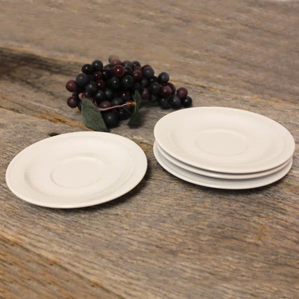 Hotel Line Espresso Saucers (Set of 4) | Wayfair North America