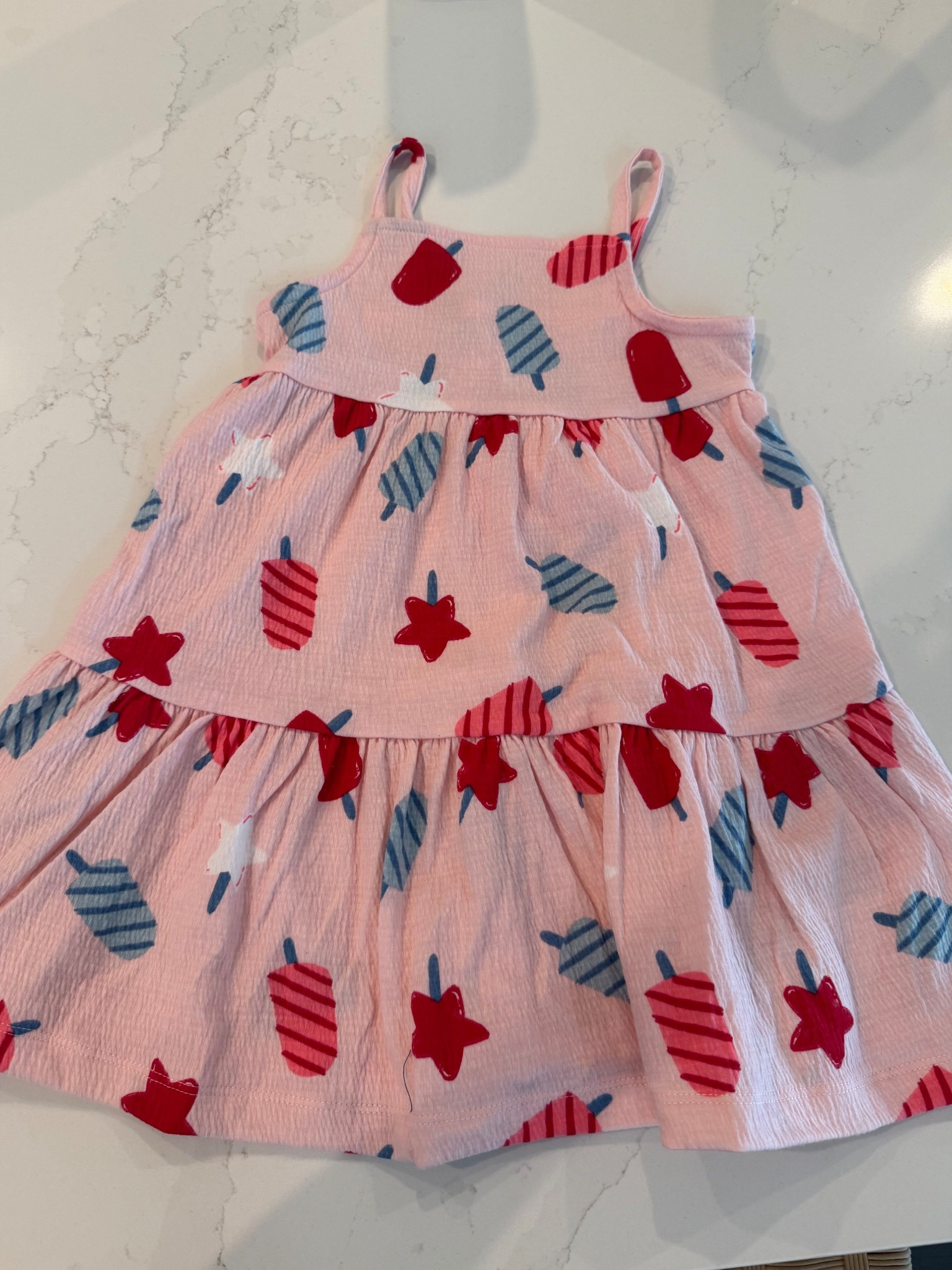 Cute patriotic toddler girls dress for Memorial Day or 4th of July from Walmart! 

#LTKKids #LTKSeasonal