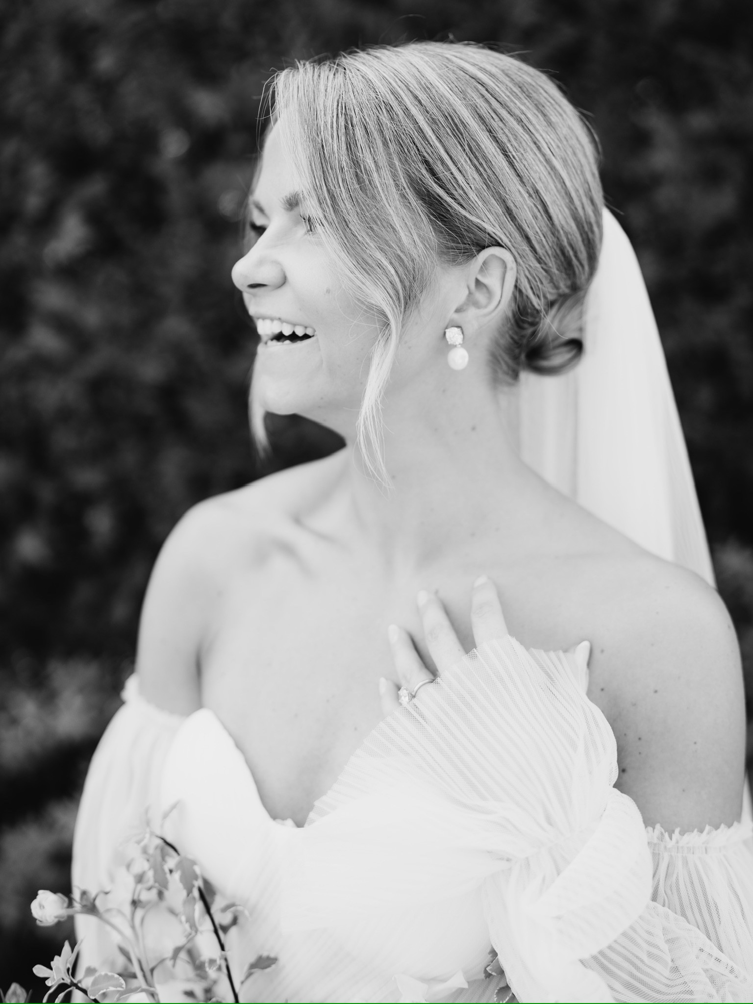 my wedding day earrings that sold out on revolve SO fast. They’re back in stock - run! #weddingday #weddingearrings #earrings #bridalearrings #bride 

#LTKBeauty #LTKWedding