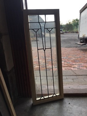 Sg 1425 Antique Leaded Glass Window 12.25 X 33.25 | eBay US