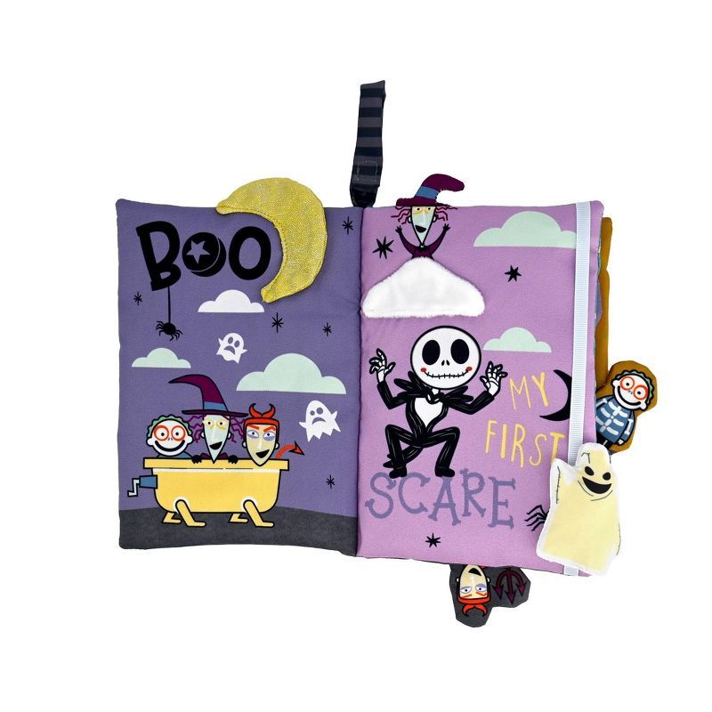 Disney Baby Nightmare Before Christmas Soft Book Crib Toy and Soother | Target