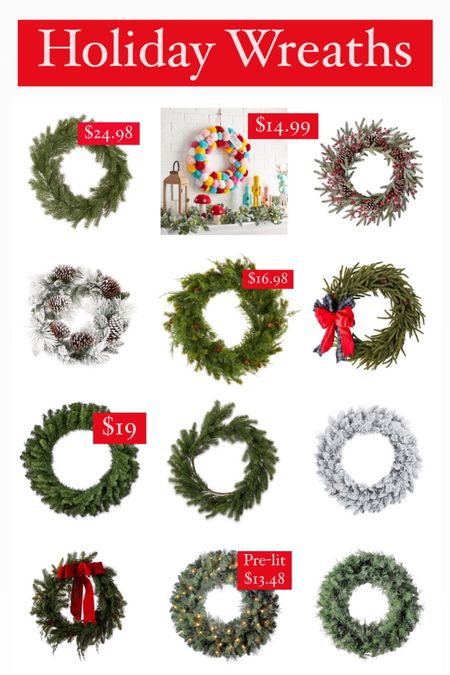 Walmart holiday wreaths!  Thing over $30!

#LTKhome #LTKHolidaySale #LTKSeasonal