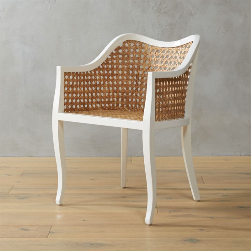 tayabas cane side chair | CB2