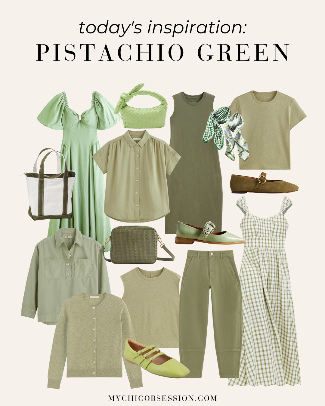 Ground your spring fashion with a hint of pistachio green. This earthy hue is perfect for brightening up your neutral looks this season. 

 #LTKSeasonal #LTKStyleTip #LTKShoeCrush