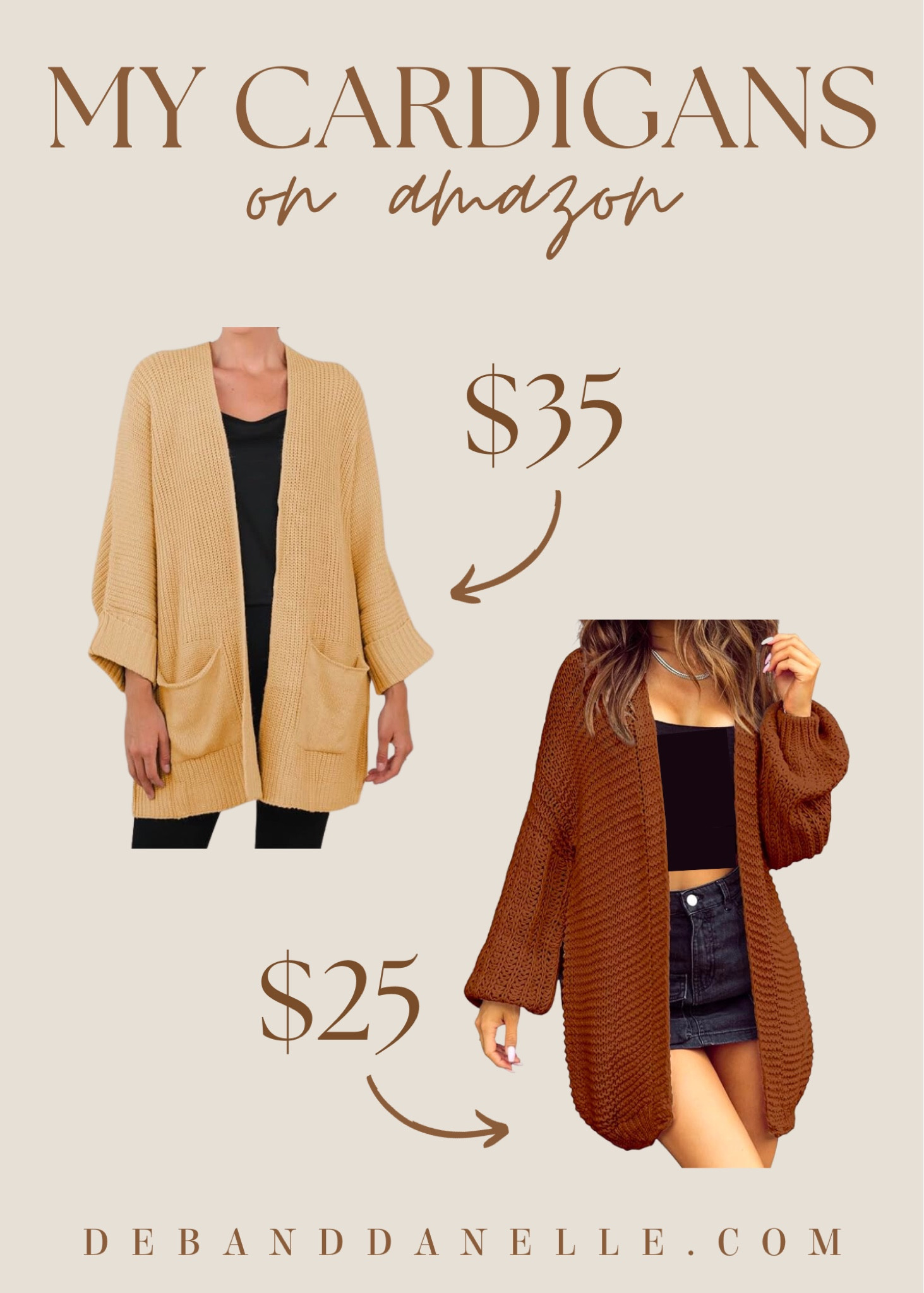 My cardigans I got off of Amazon! 

#LTKstyletip #LTKover40 #LTKSeasonal