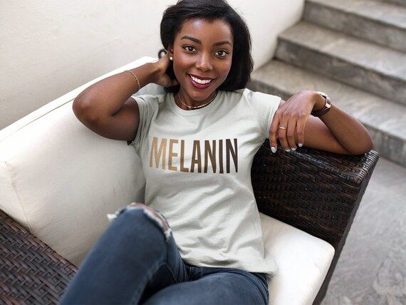 Melanin T-Shirt | Etsy (US)