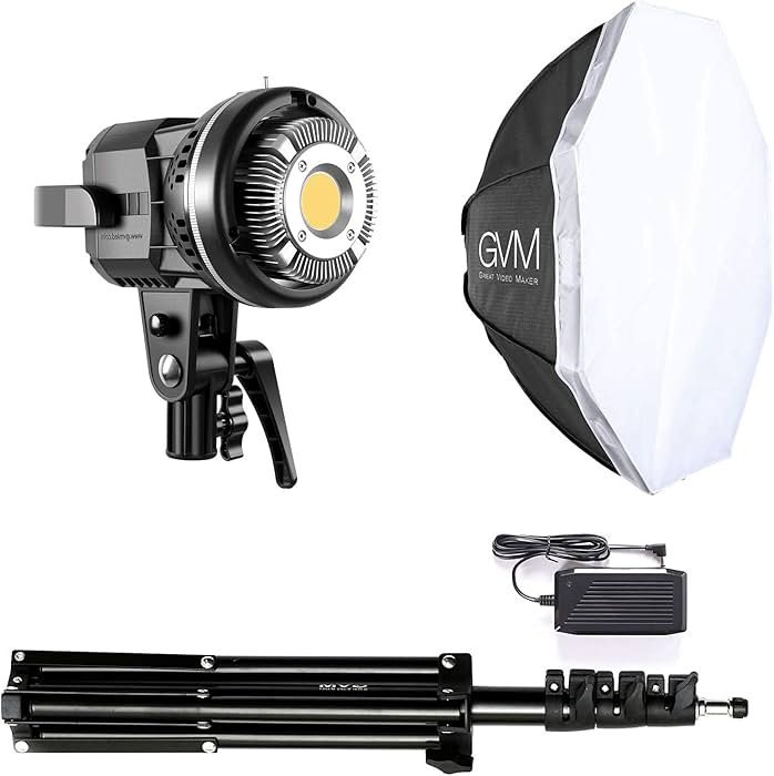 GVM 80W Video Light, Studio Lights for Photography, Softbox Lighting Kit with Bowens Mount, CRI97... | Amazon (US)