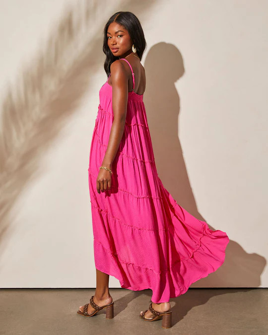 Del Mar Pocketed High Low Dress | VICI