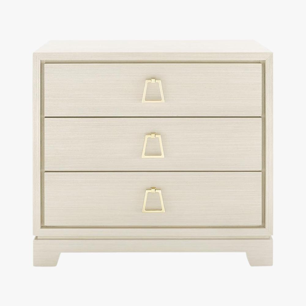 Stevie Bleached Oak Nightstand | Dear Keaton