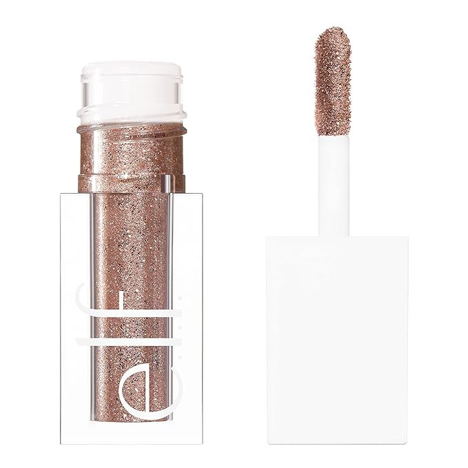 e.l.f. Liquid Glitter Eyeshadow, Long Lasting, Quick-Drying, Opaque, Gel-Based Eyeshadow For Crea... | Amazon (US)