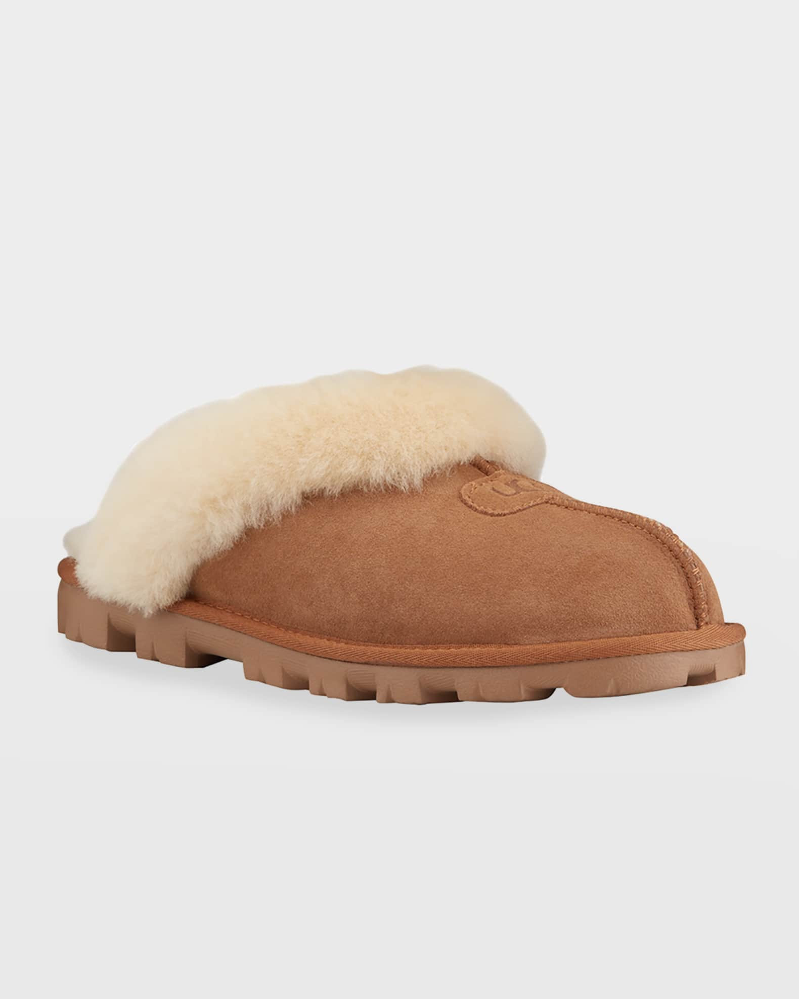 UGG Coquette Shearling Mule Slipper | Neiman Marcus
