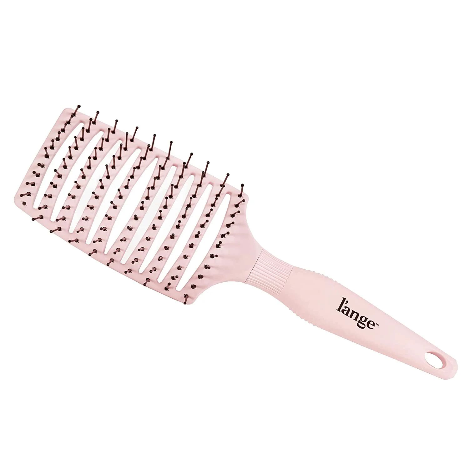 L'ANGE HAIR Siena Wide Curved Vented Hair Brush | Detangle with Nylon Bristles Best for Tangles a... | Walmart (US)