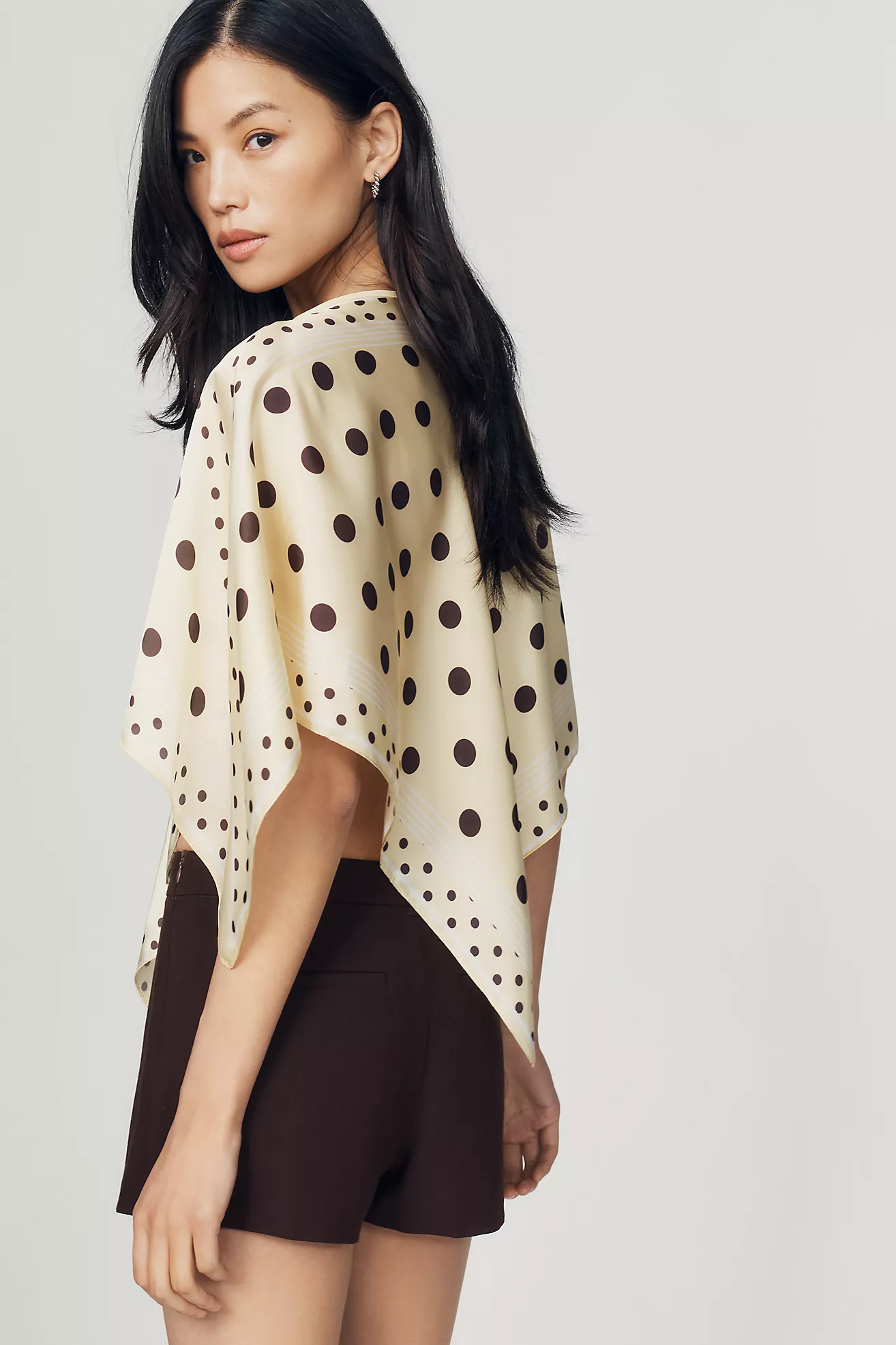 By Anthropologie Printed Scarf Poncho | Anthropologie (US)