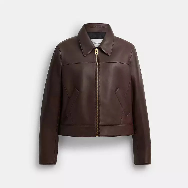 Leather Jacket | Ready to Wear | Coach | Coach (US)
