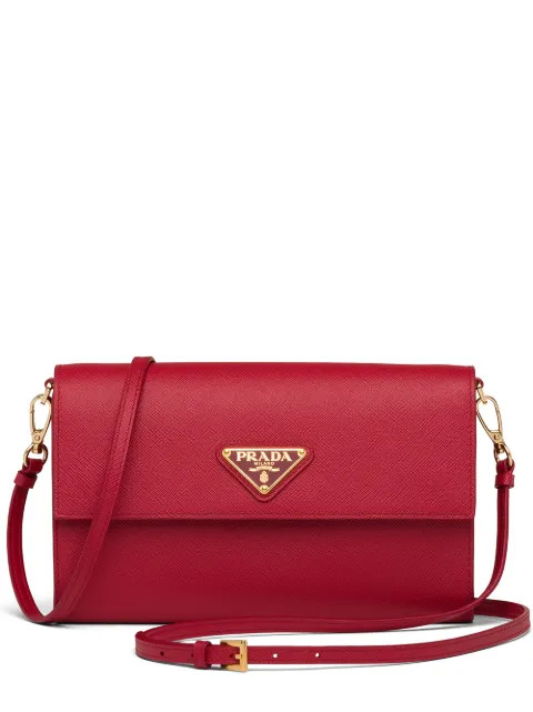 logo-patch Saffiano mini bag | Farfetch (UK)