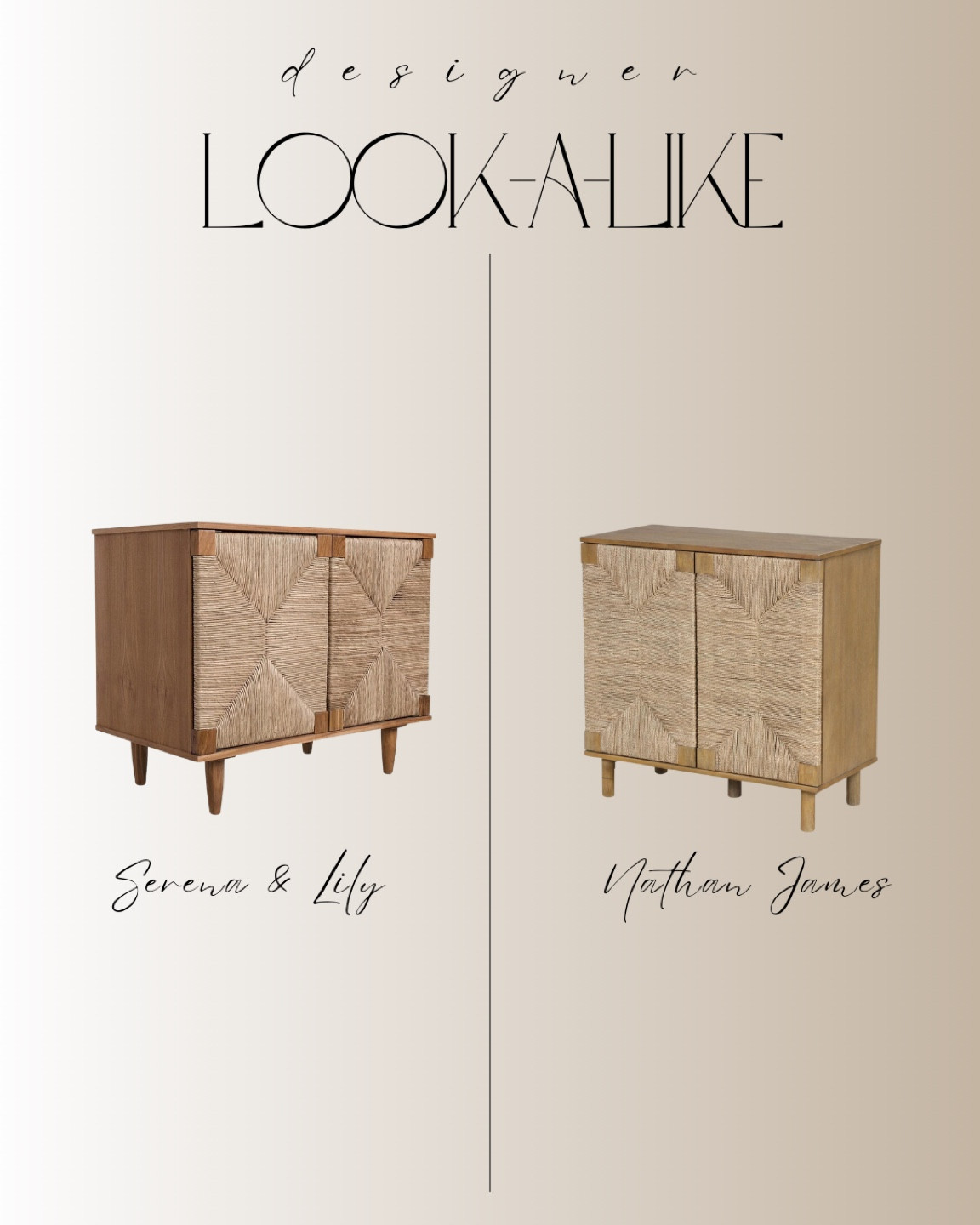 Serena Lily Cabinet dupe 

#LTKhome