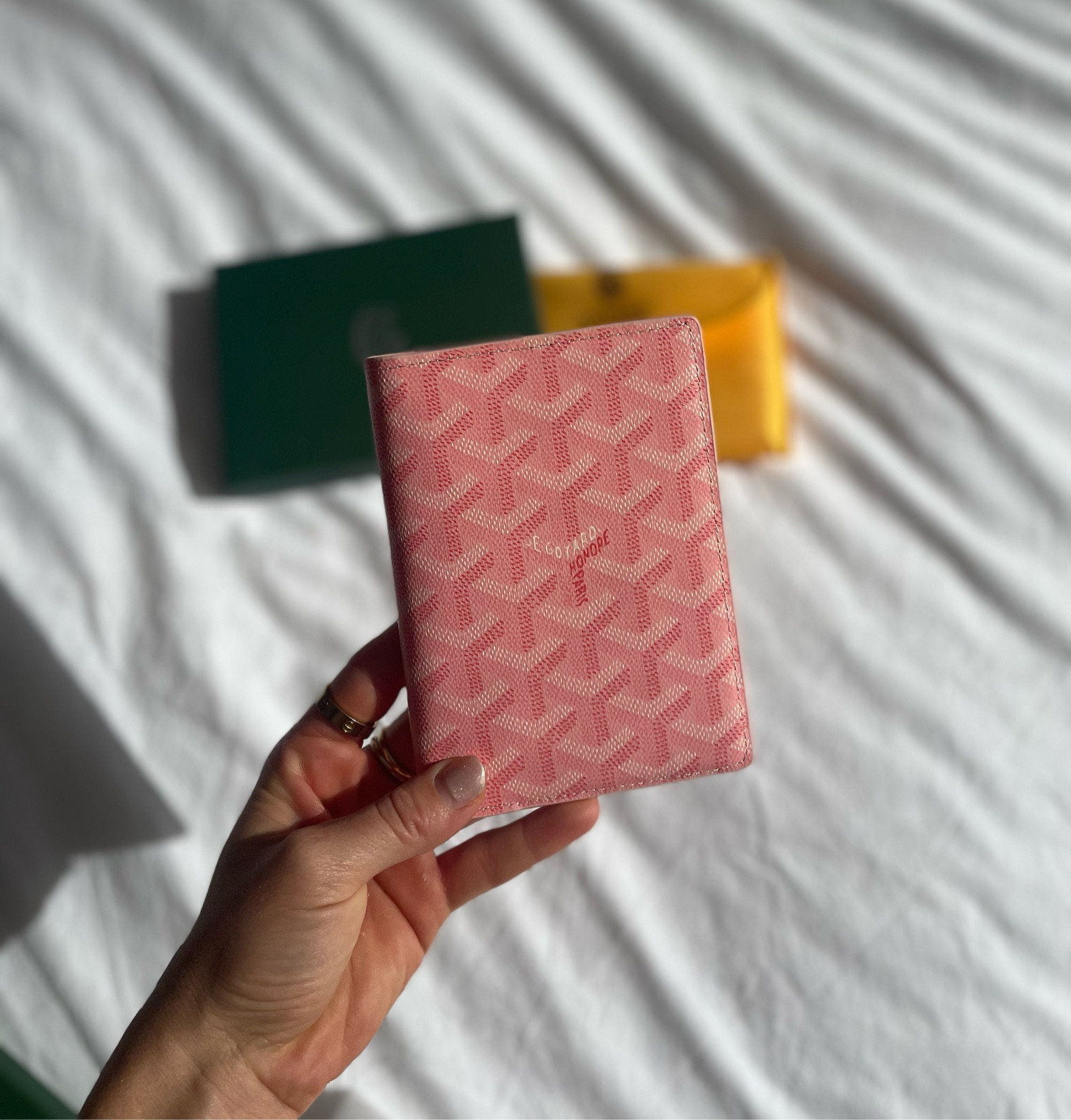 Goyard Passport Cover