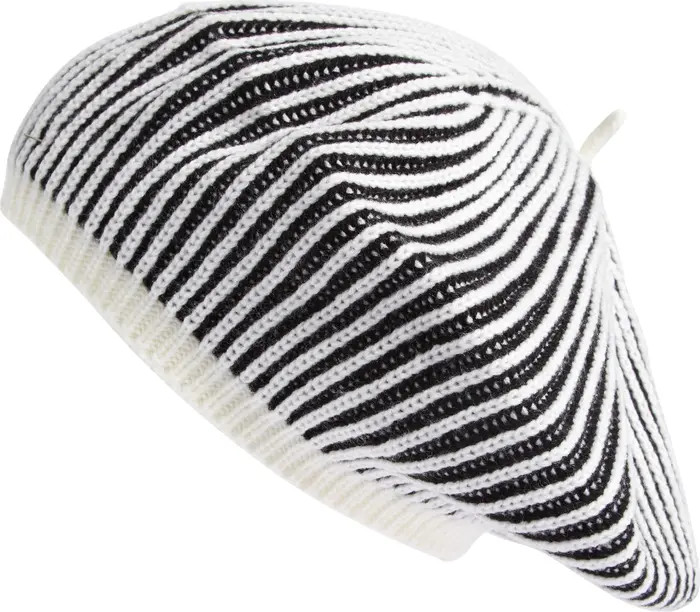 Two-Tone Plaited Beret | Nordstrom