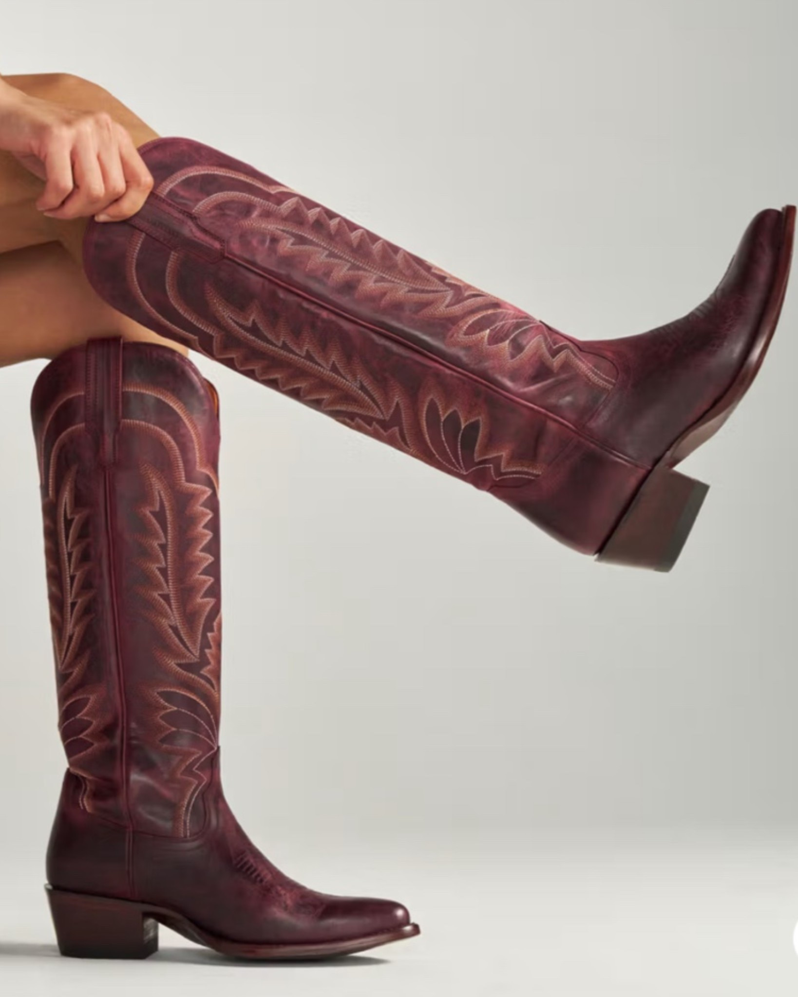 The perfect VT gameday boot 🦃

#LTKTall #LTKootd #LTKSeasonal