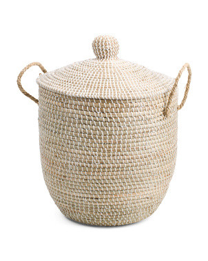 Medium Seagrass Storage With Handles | Office & Storage | Marshalls | Marshalls
