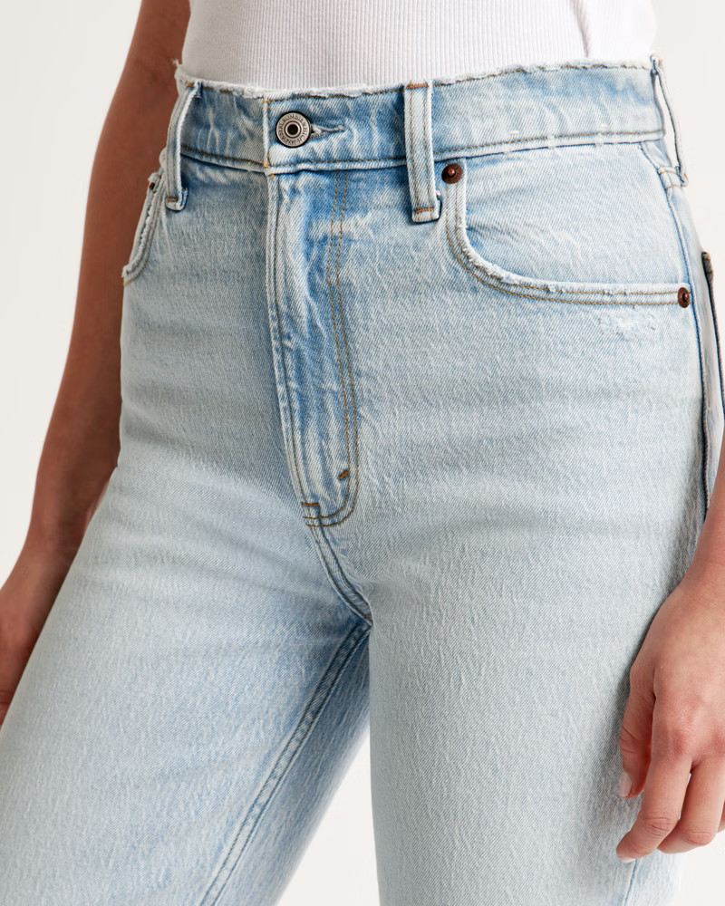 Ultra High Rise 90s Straight Jean | Abercrombie & Fitch (US)