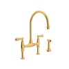 Click for more info about Georgian Era™ Bridge Faucet with Side Spray