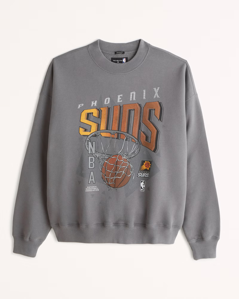 Phoenix Suns Graphic Crew Sweatshirt | Abercrombie & Fitch (US)