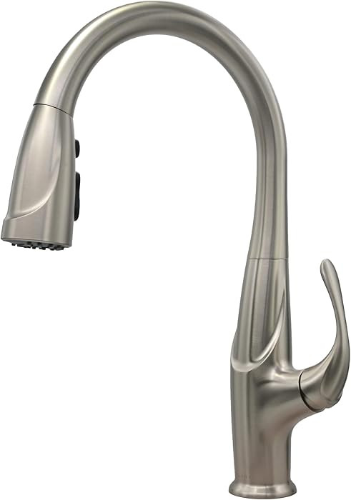 Lulani Kauai 1-Handle Pull-Down Kitchen Faucet - Brushed Nickel | Amazon (US)