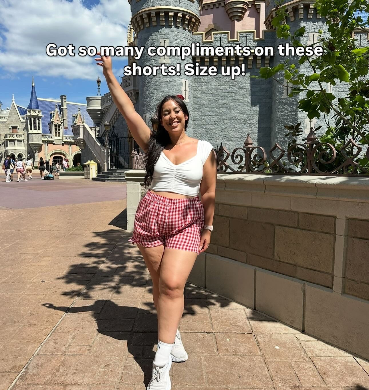 Did up in shorts xxl

#LTKMidsize #LTKSummerEdit