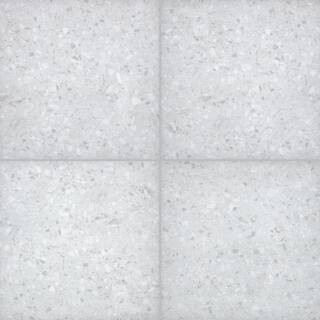 MSI Terrazo Glacier 24 in. x 24 in. Square Matte Porcelain Paver Floor Tile (14-Pieces/56 sq. ft.... | The Home Depot
