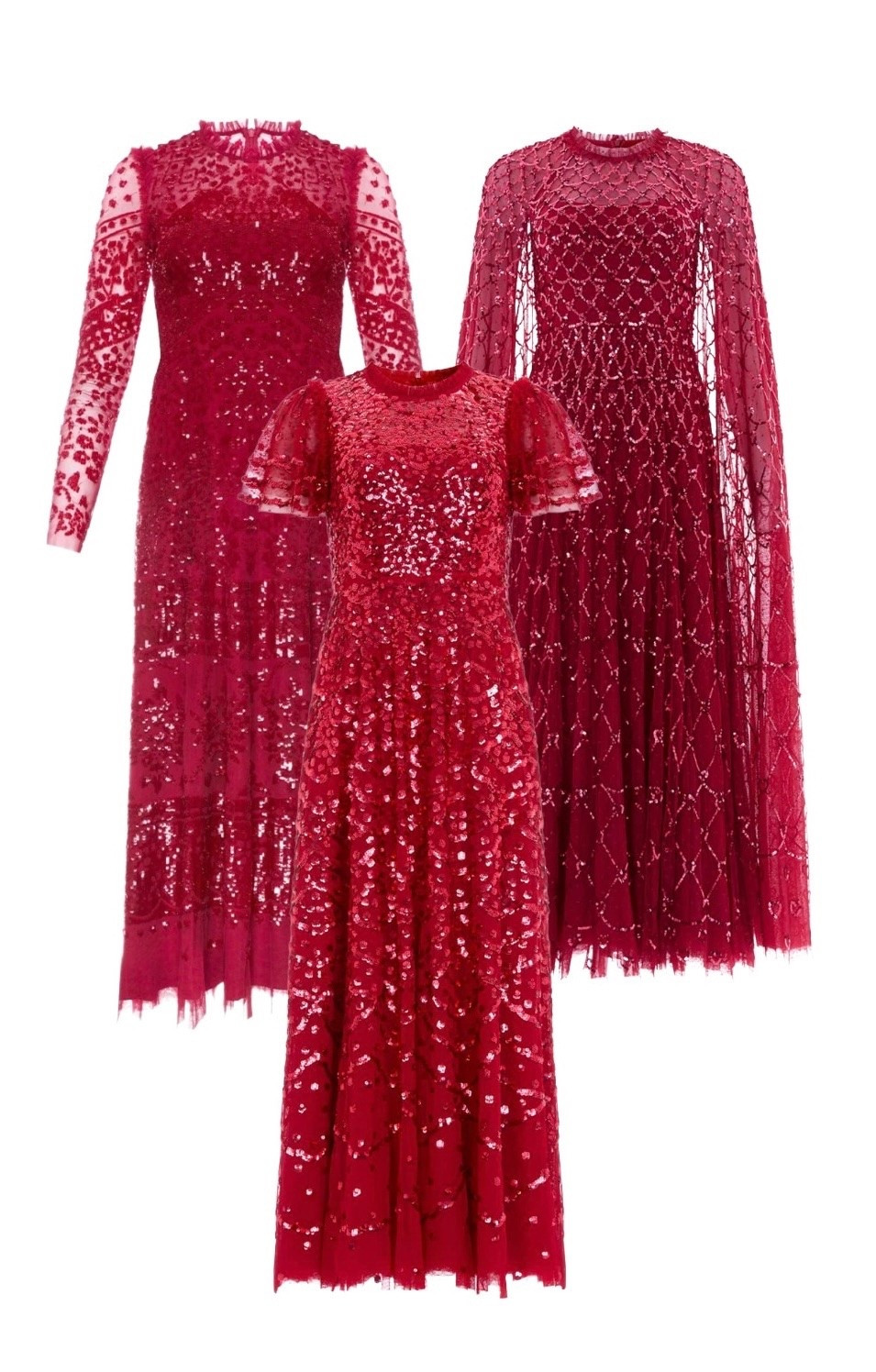 Oh my! Needle and Thread are offering 25% off site wide for a limited time - but the clock is ticking to nab one of these red festive beauties ❤️