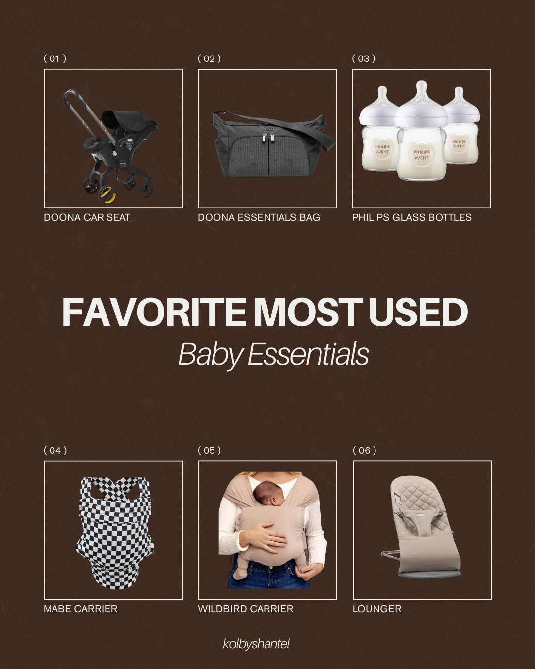 A few of my baby favorites as a third time mom 