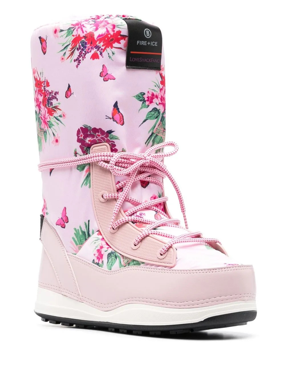 BOGNER FIRE+ICE x LoveShackFancy La Plagne Ski Boots - Farfetch | Farfetch Global