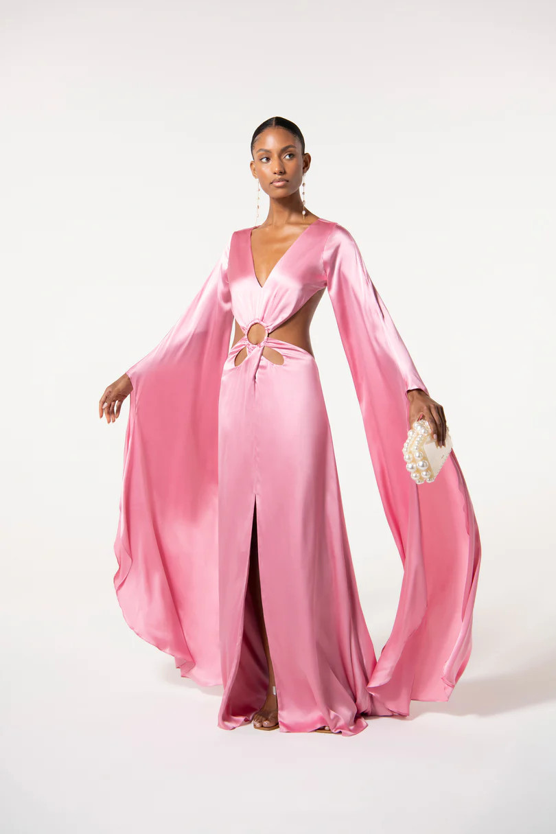 JASMIN GOWN - SHELL PINK | Cult Gaia - US
