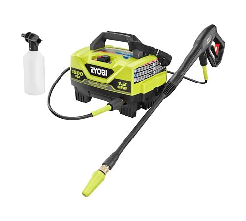 RYOBI 1,800 PSI 1.2 GPM Electric Pressure Washer, RY141820VNM | Amazon (US)