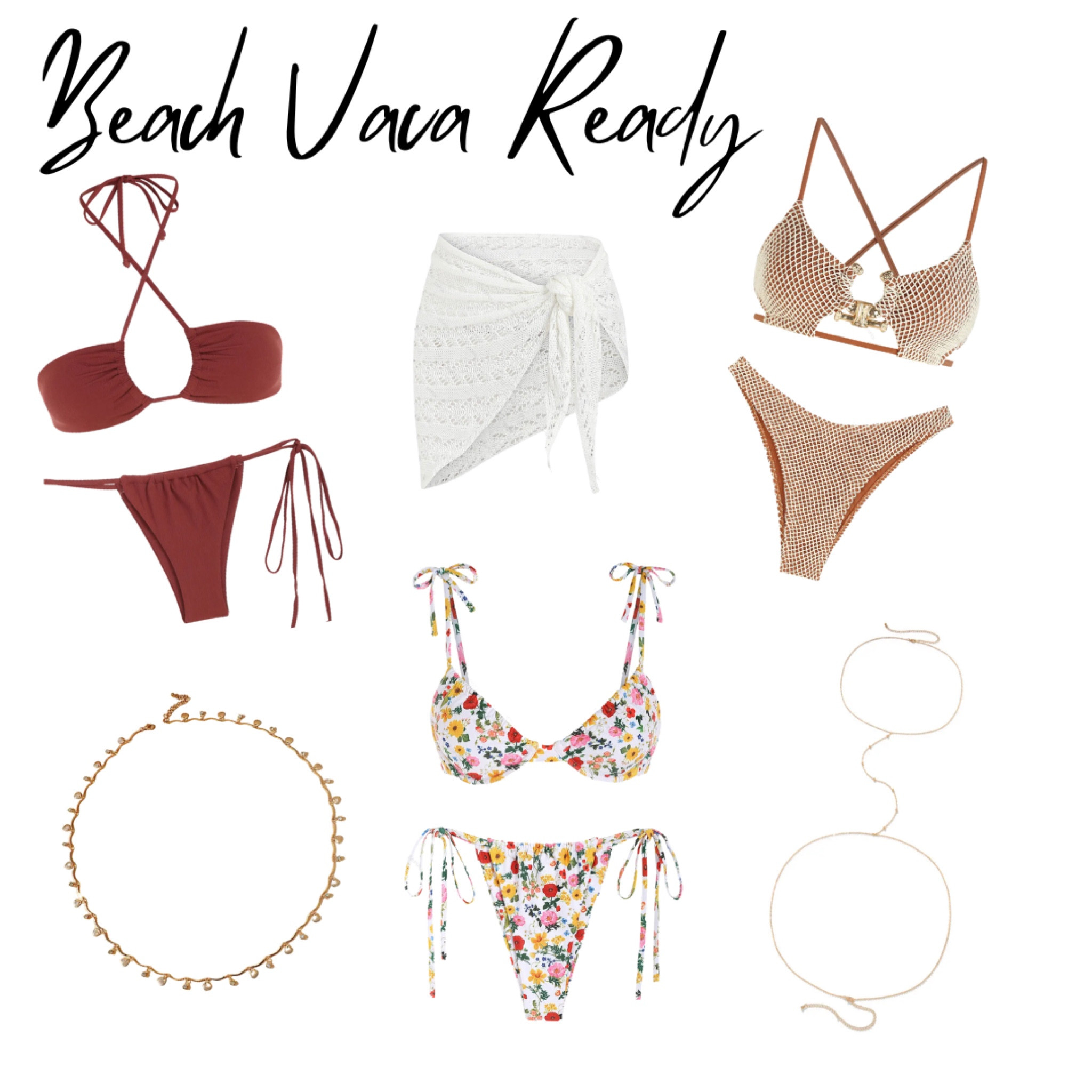 Beach Vacation Ready with the Perfect Swimwear and Accessories 

#LTKfindsunder50 #LTKswim #LTKtravel