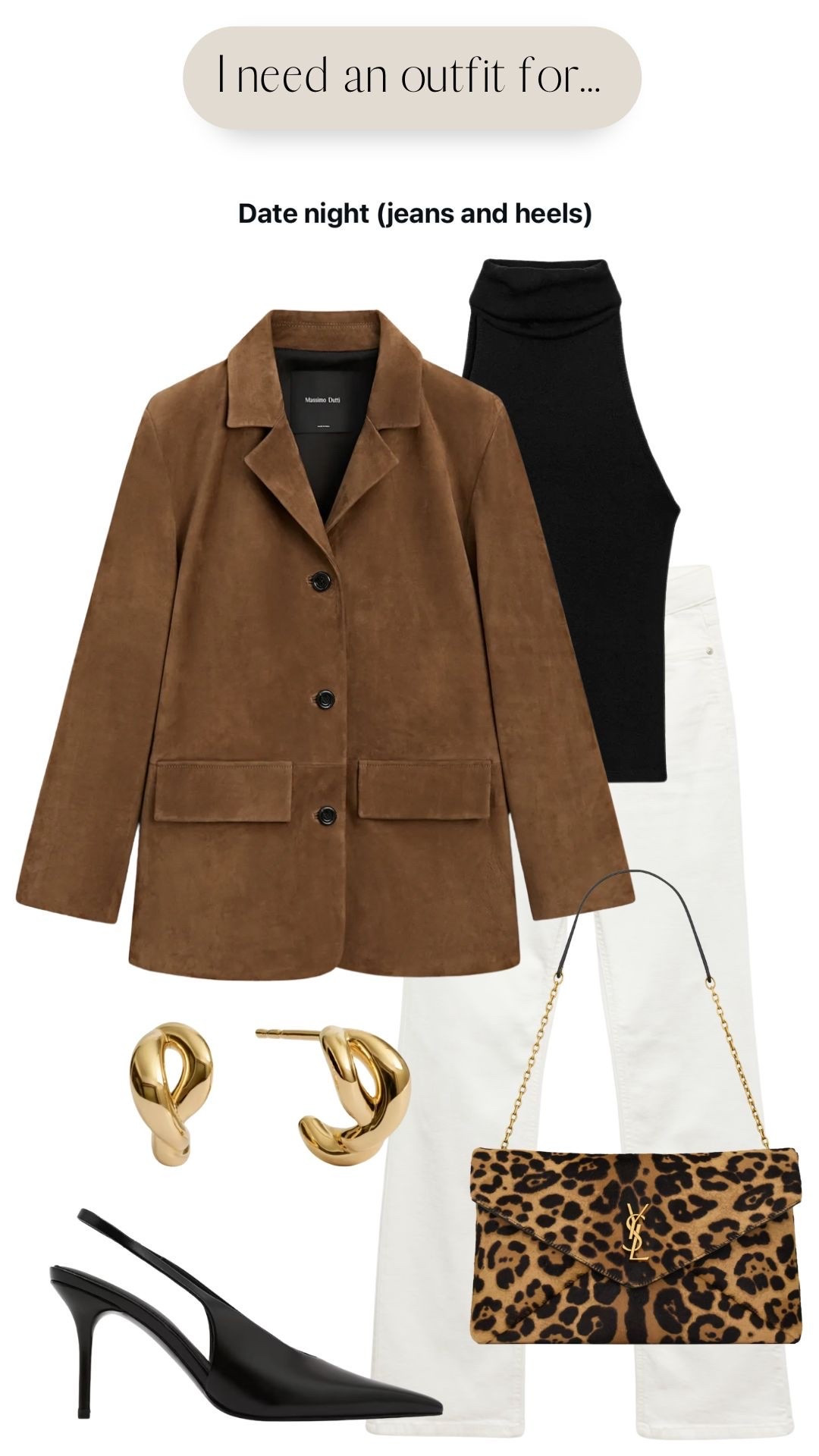 I need an outfit for: Date night (jeans and heels)

#LTKbag #LTKdatenight #LTKstyletip