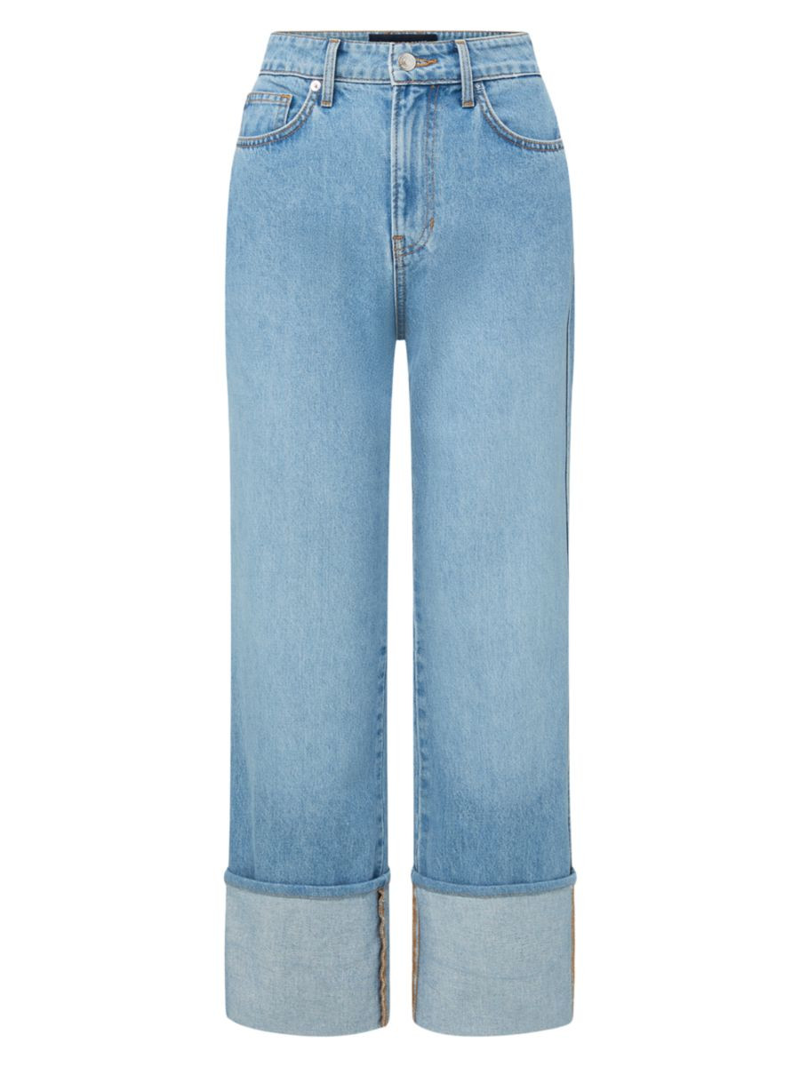 Dylan High-Rise Straight Jeans | Saks Fifth Avenue