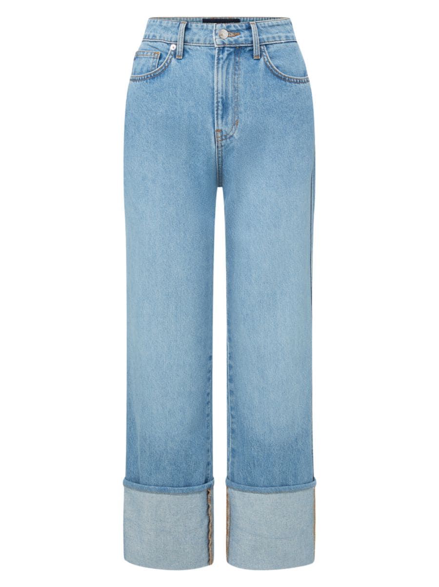 Dylan High-Rise Straight Jeans | Saks Fifth Avenue