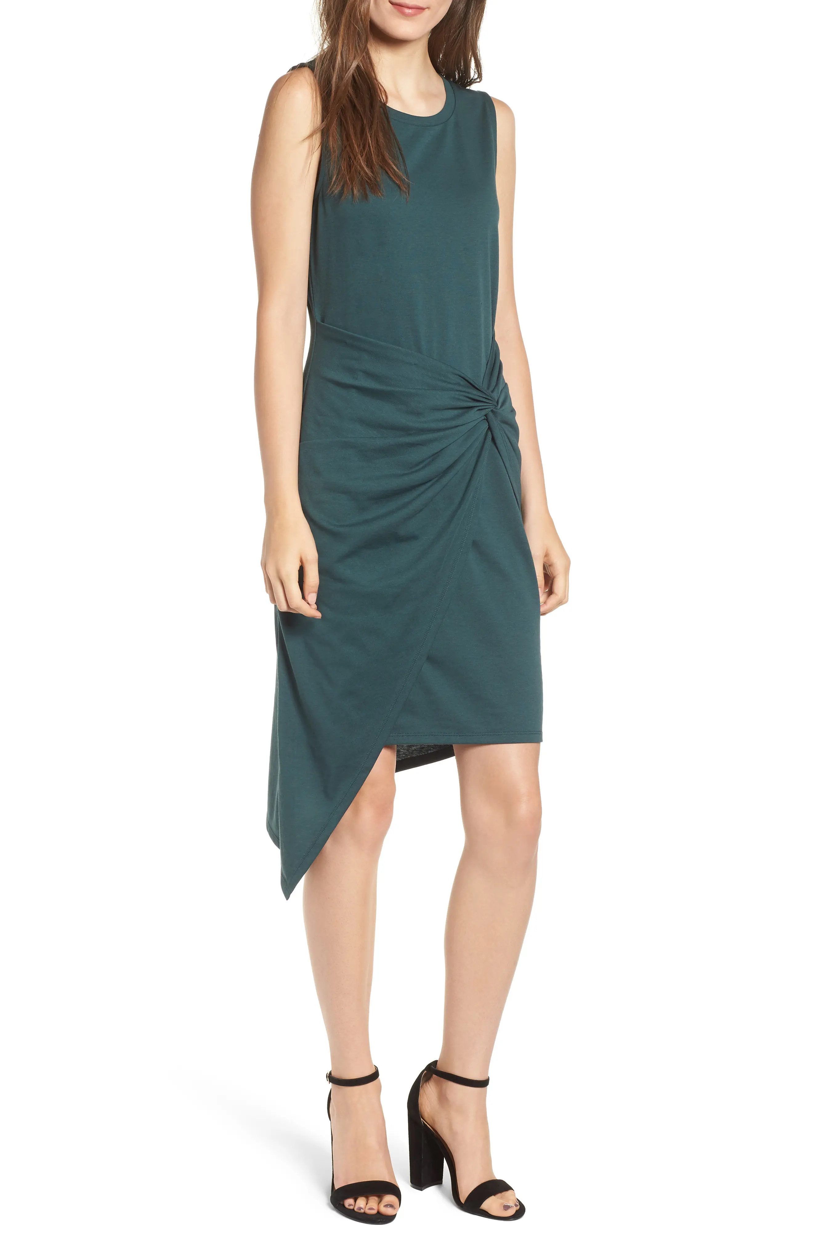 Trouvé Twist Front Dress | Nordstrom