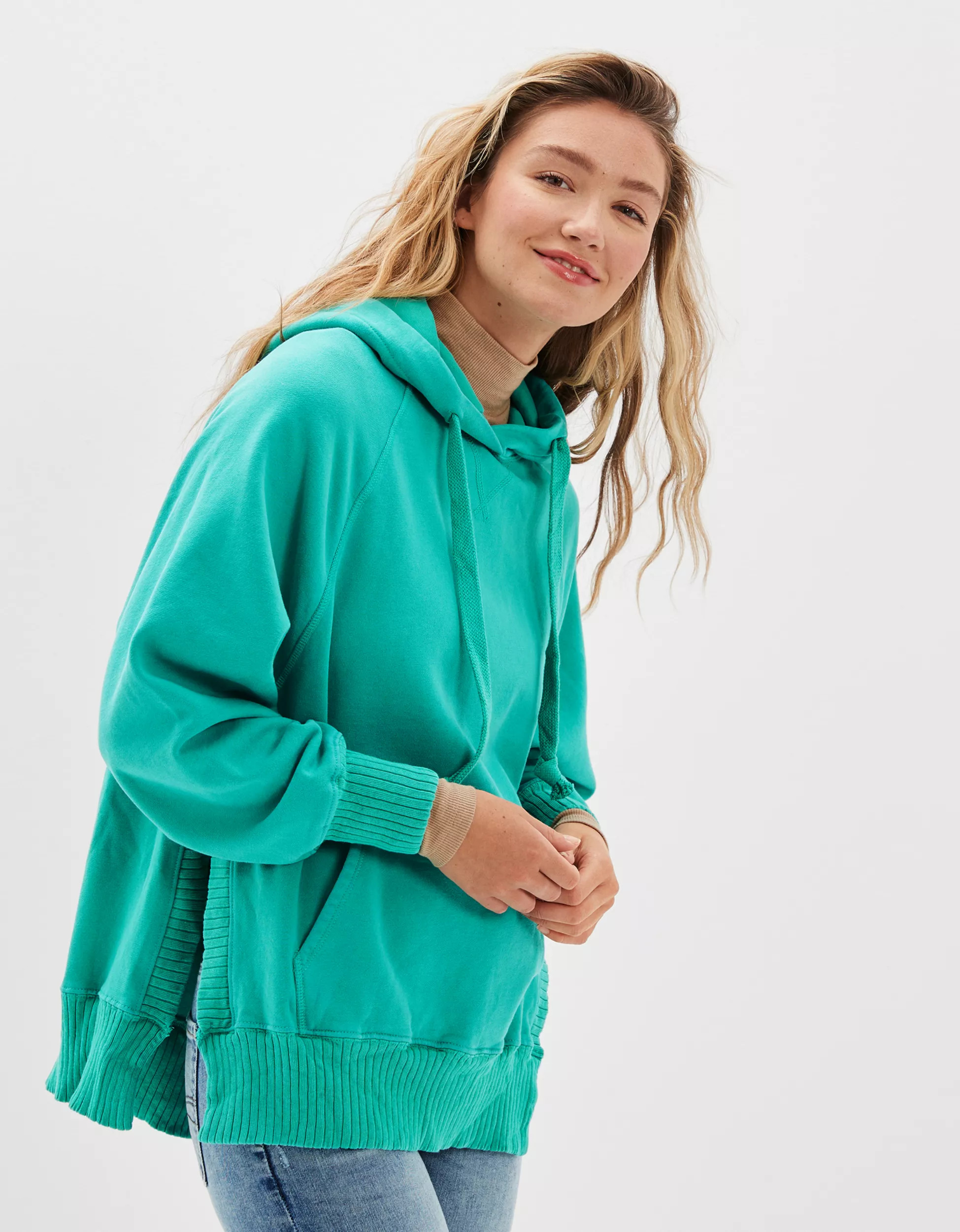 AE Oversized Hangout Hoodie | American Eagle Outfitters (US & CA)