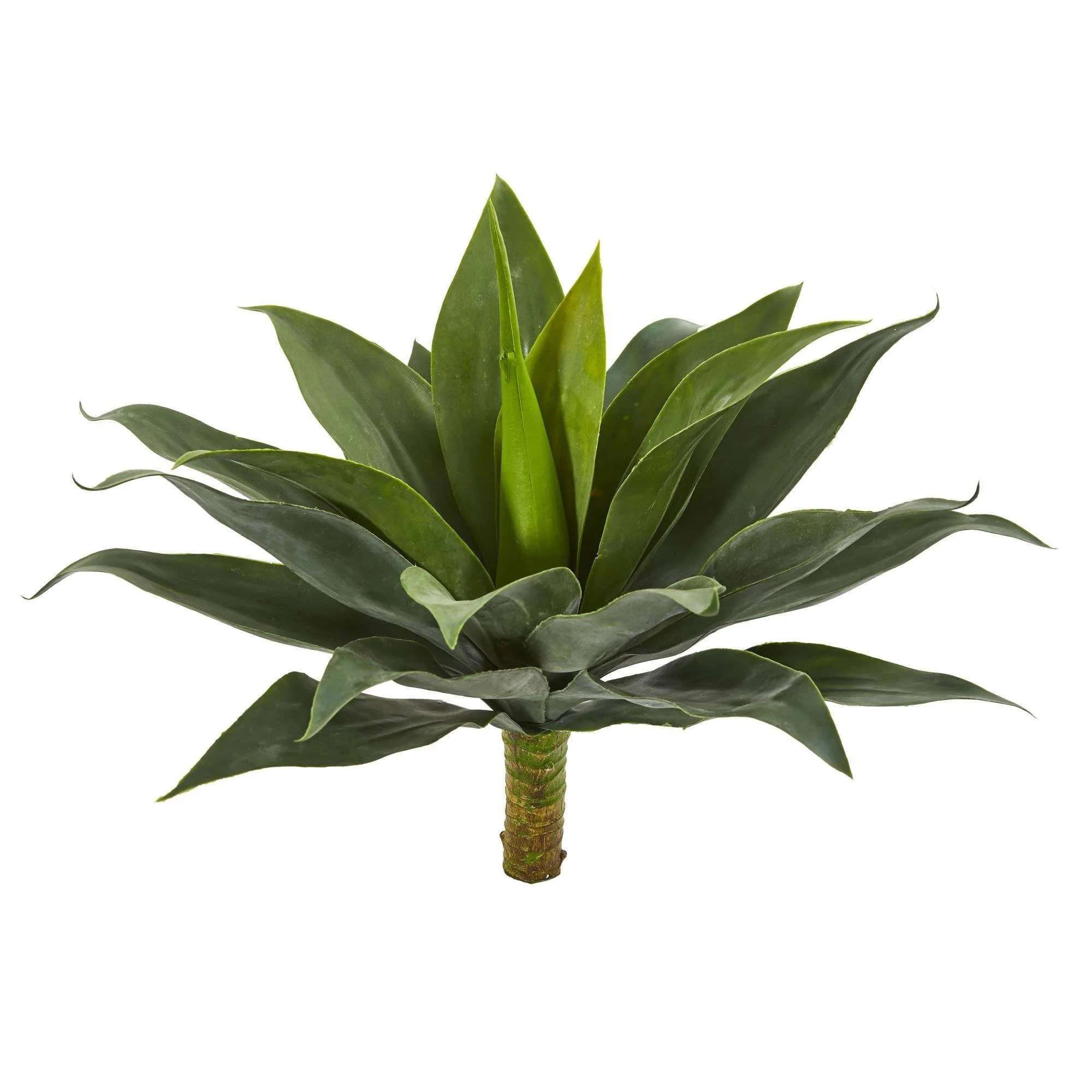 19” Large Agave Artificial Plant (Set of 2) | Nearly Natural | Nearly Natural