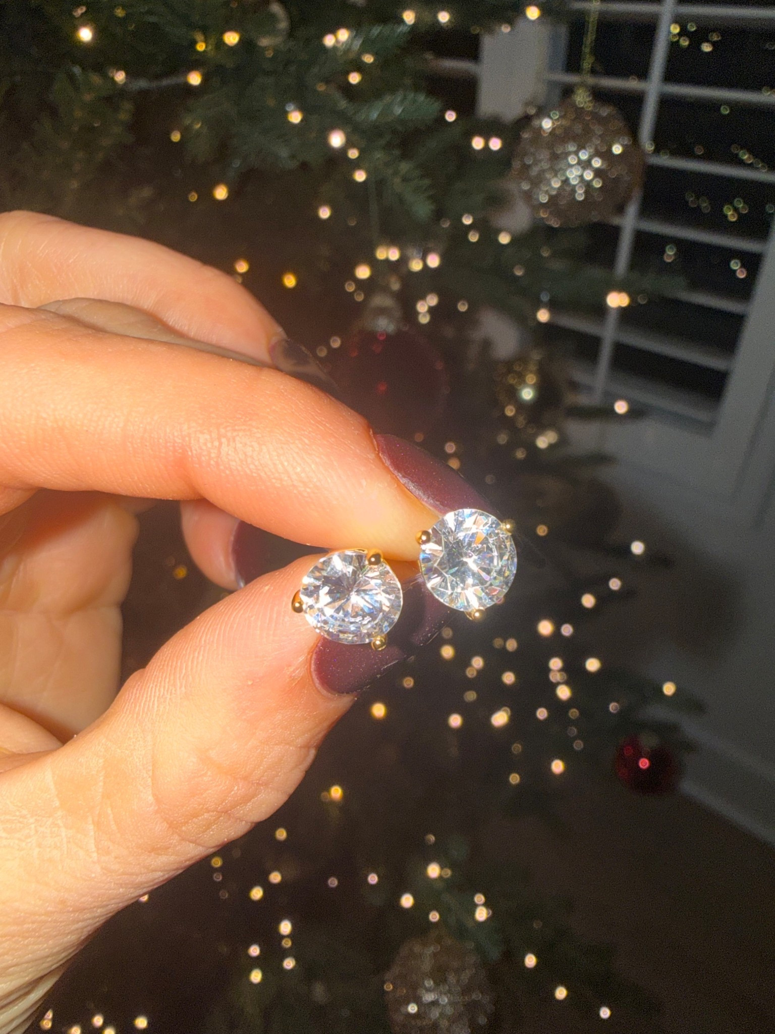 Diamond-look studs for $13!!! I’ve had like 3 pairs at this point and idk where they keep disappearing to 😂 so we rebought!