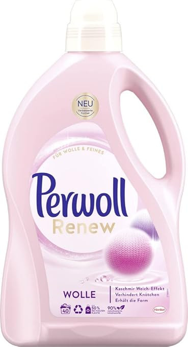 Perwoll Renew Wolle & Feines Flüssig 40WL | Amazon (DE)