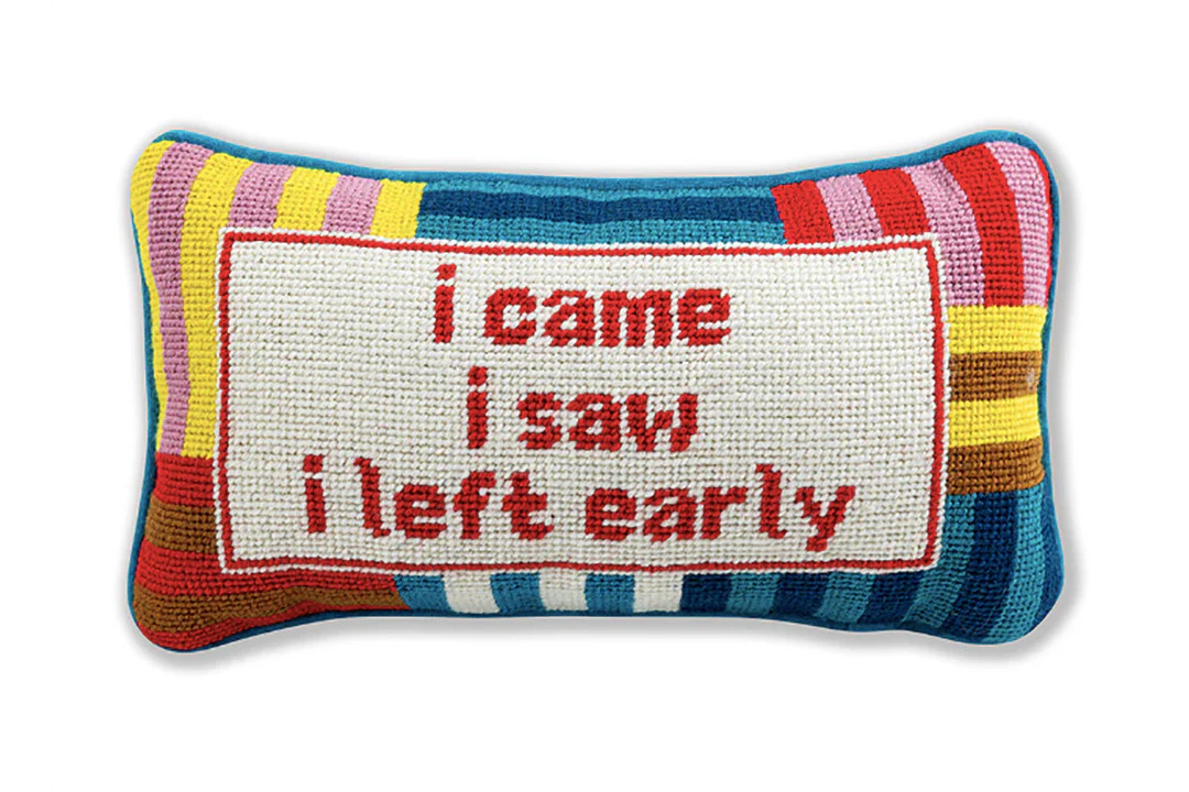 Needlepoint Pillow | Lucy's Market