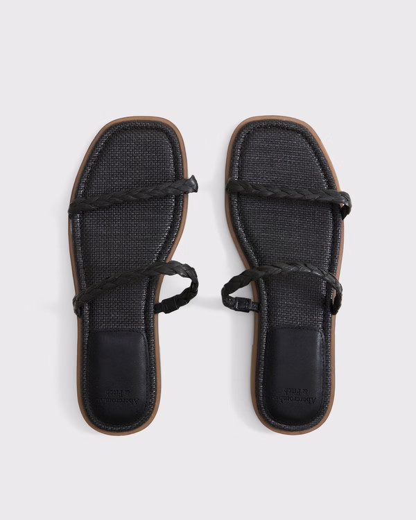 Double-Strap Sandals | Abercrombie & Fitch (US)